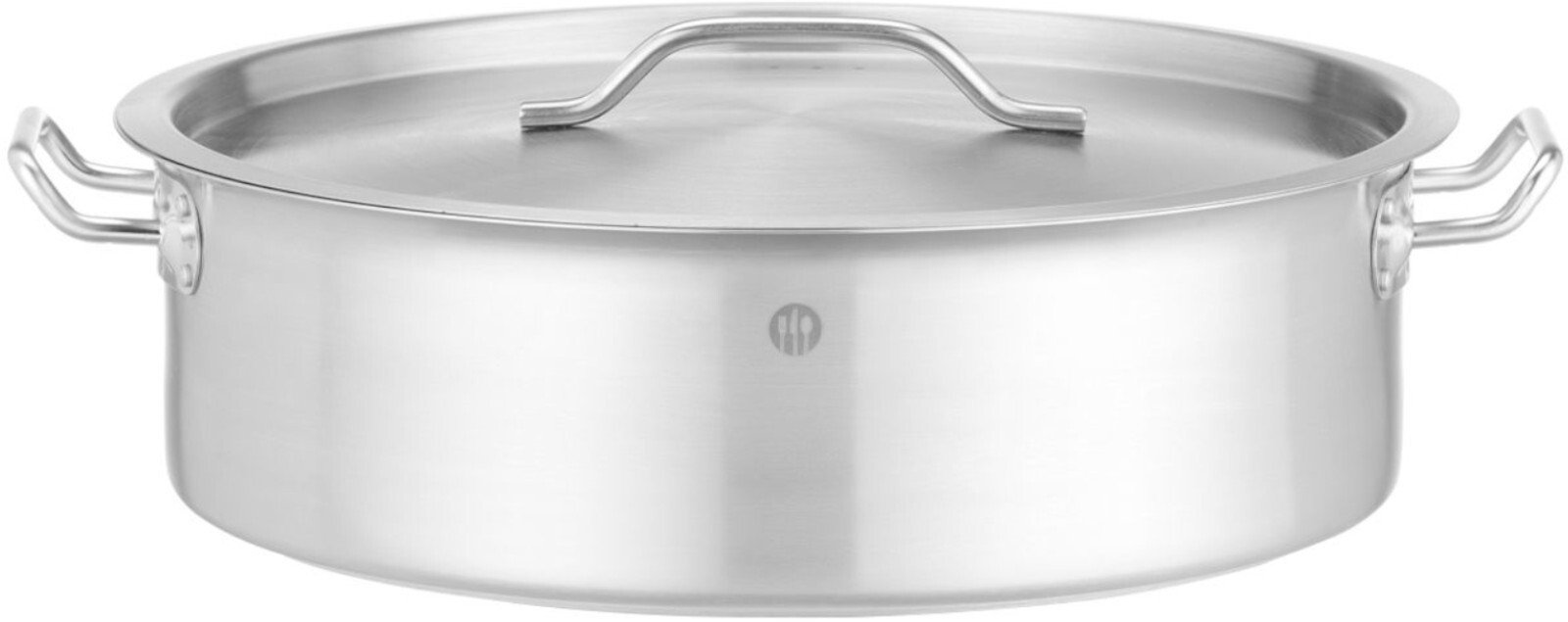 Hendi Garnek niski z pokrywką Budget Line 15.8 l śr. 380x139 mm