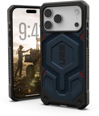 UAG Monarch Pro - etui do iPhone 17 Pro Max kompatybilne z MagSafe (kevlar mallard)