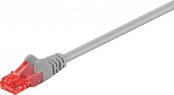 Goobay Wentronic Goobay CAT 6 Patch Cable, U/UTP, gray, 7.5 m - CCA coppergemisch (68429)
