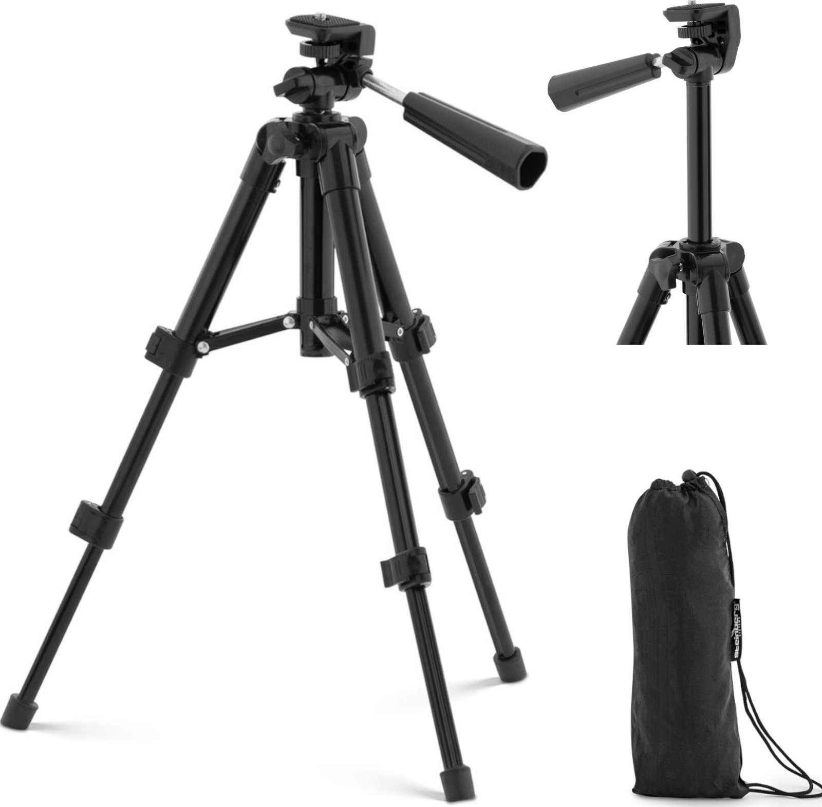 Steinberg Statyw tripod do lasera krzyżowego aparatu 27.5-47.5 cm gwint 1/4'' Statyw tripod do lasera krzyżowego aparatu 27.5-47.5 cm gwint 1/4''