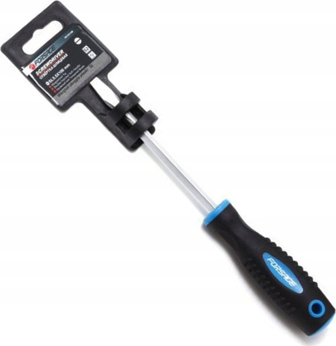 Forsage Śrubokręt szczelinowy magnetyczny"Profi" S2 SL5.5x100mm,