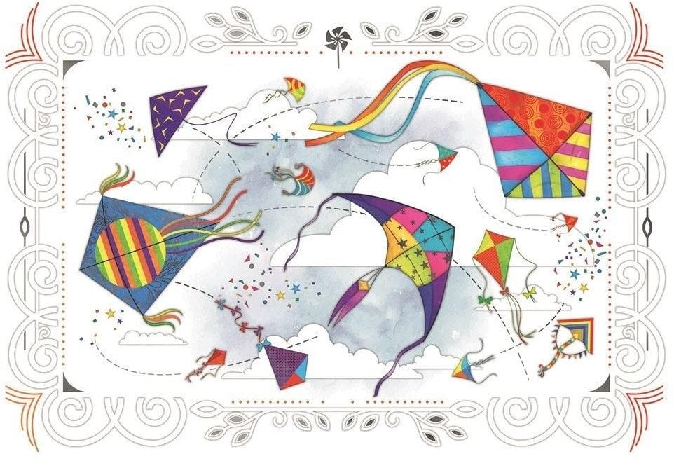 Karnet 12x18cm + koperta Latawce