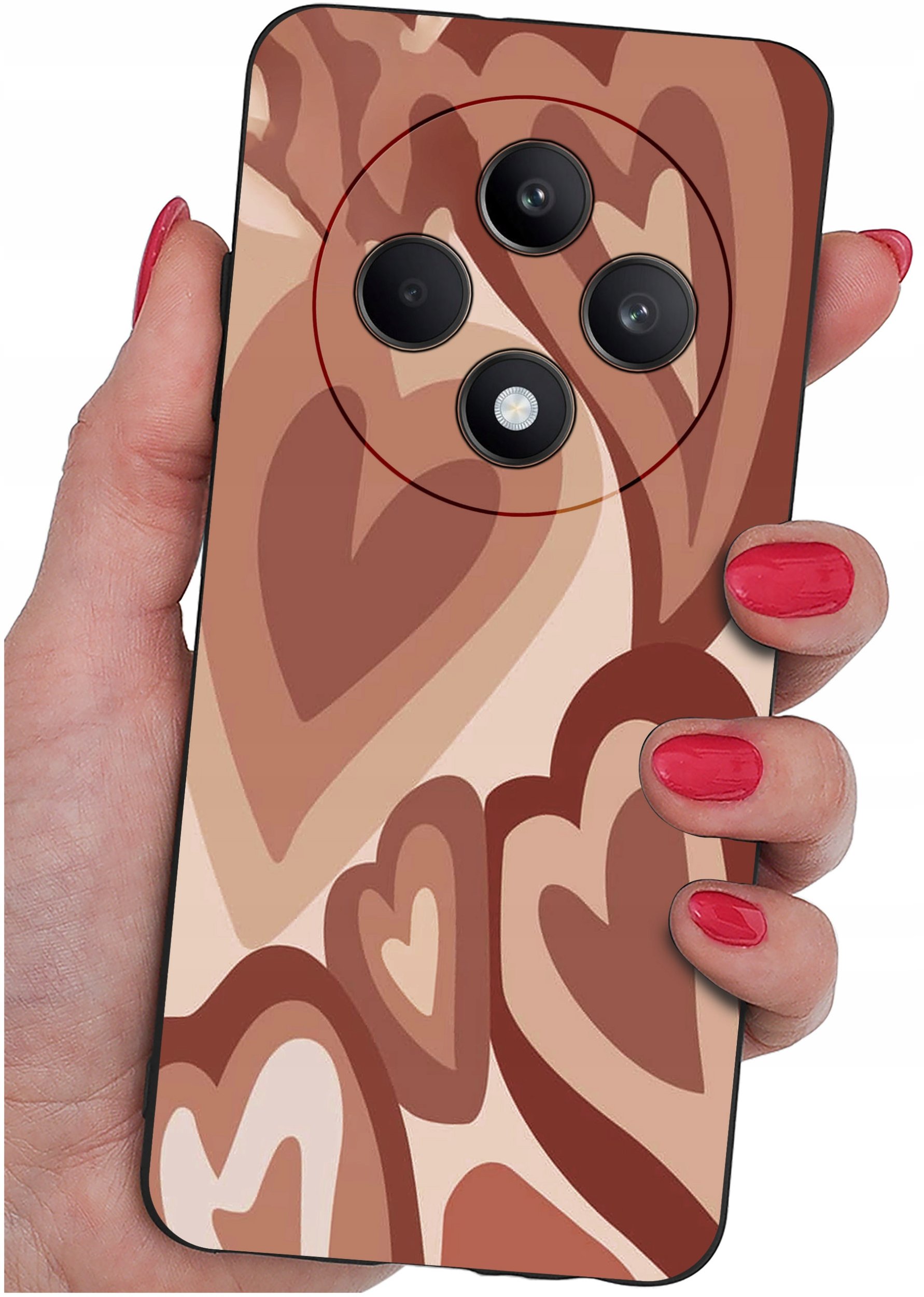 Etui do Oppo Reno 12 F 5G | 12 FS 5G WZORY |SILIKONOWE MATT CASE + SZKŁO 9H