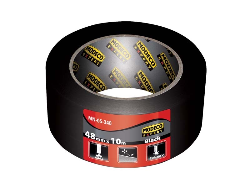 Modeco Taśma uniwersalna DUCT TAPE czarna 48mm x 10m MN-05-340