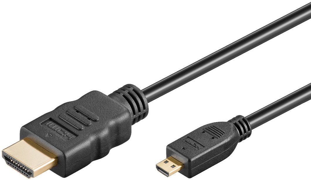 Kabel Goobay HDMI Micro - HDMI 1 m czarny (RB74432)