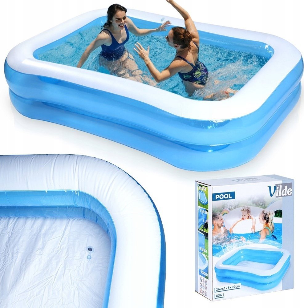 Vilde Basen Ogrodowy Dmuchany VILDE 245x150x43 cm