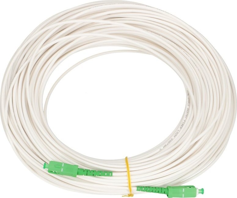 ExtraLink EXTRALINK PATCHCORD SC/APC-SC/APC SM G657A2 SIMPLEX 3.0MM 15M LSOH WHITE