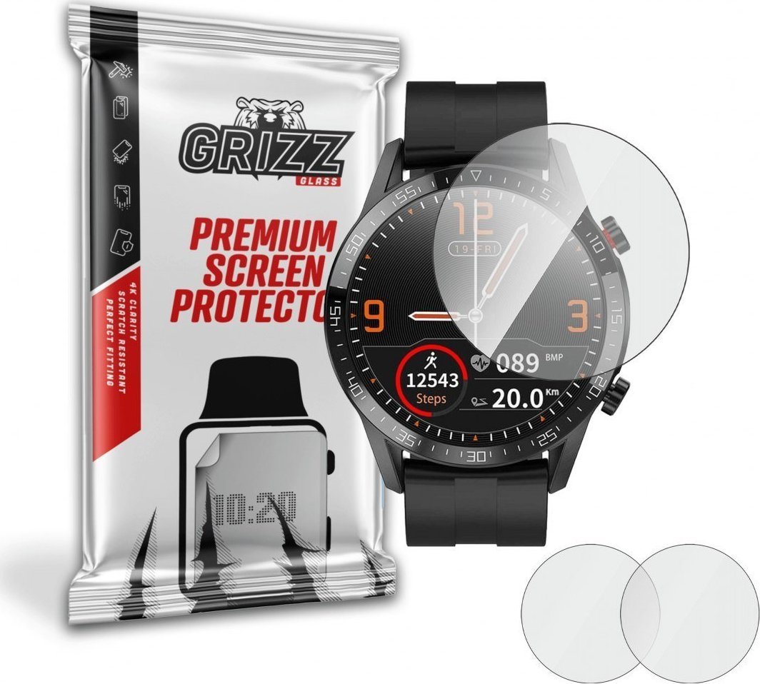 GrizzGlass Szkło hybrydowe Grizz Smartwatch L13