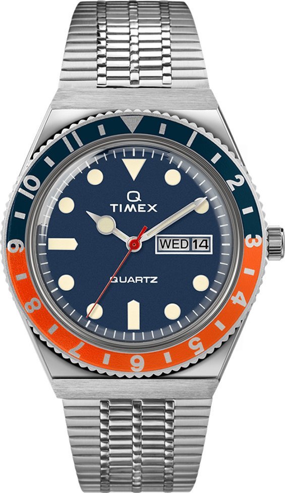 Zegarek Timex Zegarek męski Timex TW2U61100 srebrny