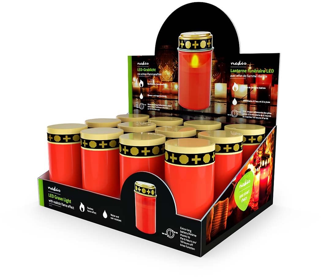 Nedis Znicz LED na baterie