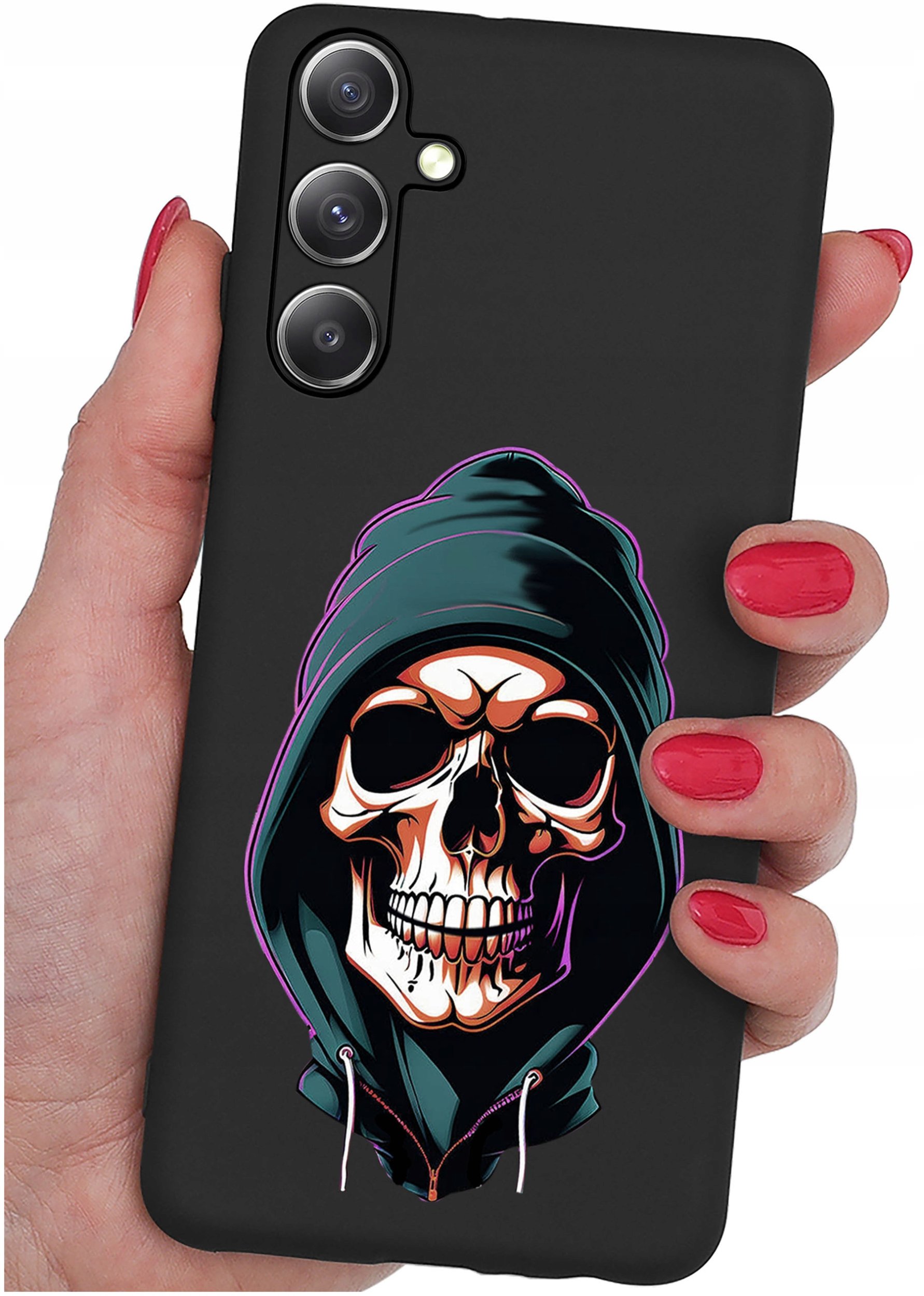 Etui do Samsung Galaxy A16 5G WZORY |SILIKONOWE MATT CASE + SZKŁO 9H