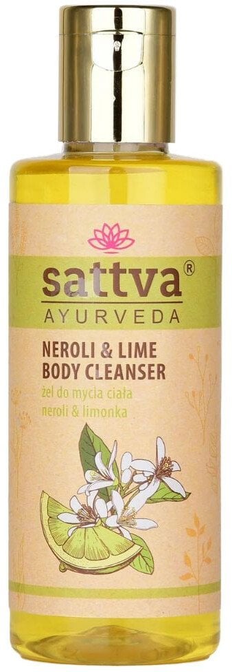 Sattva Body Wash żel do mycia ciała Neroli Lime 210ml