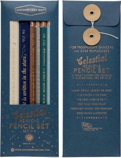 Designworks Ink Zestaw ołówków Celestial Heavens