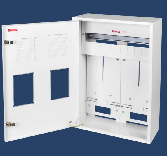 Karwasz Rozdzielnica uniwersalna dwulicznikowa z zamkiem IP30 biała RU-2L-20 Z/O