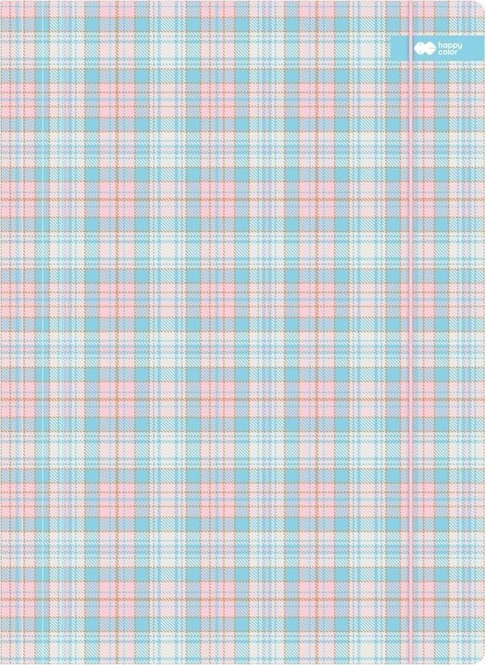 Teczka A4+ z gumką Mild błękitna HAPPY COLOR