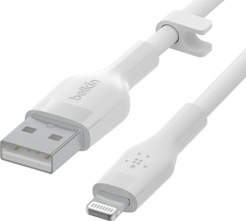 Kabel USB Belkin USB-A - Lightning 3 m Biały (CAA008BT3MWH)