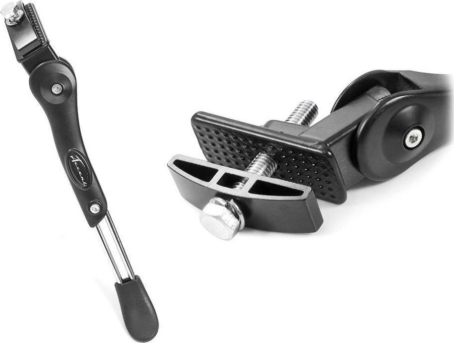 Accent Nóżka, podpórka rowerowa centralna Center regulowana 24"-28" czarna uniwersalny