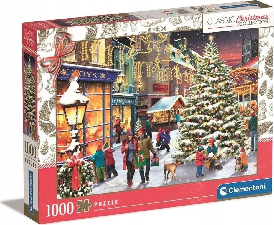Clementoni Puzzle Classic Christmas Collection 1000 elementów (81503)