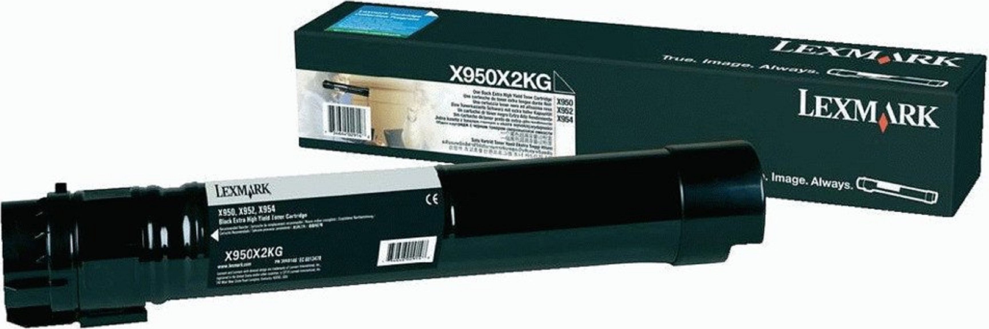 Toner Lexmark X950X2KG Black Oryginał (X950X2KG)