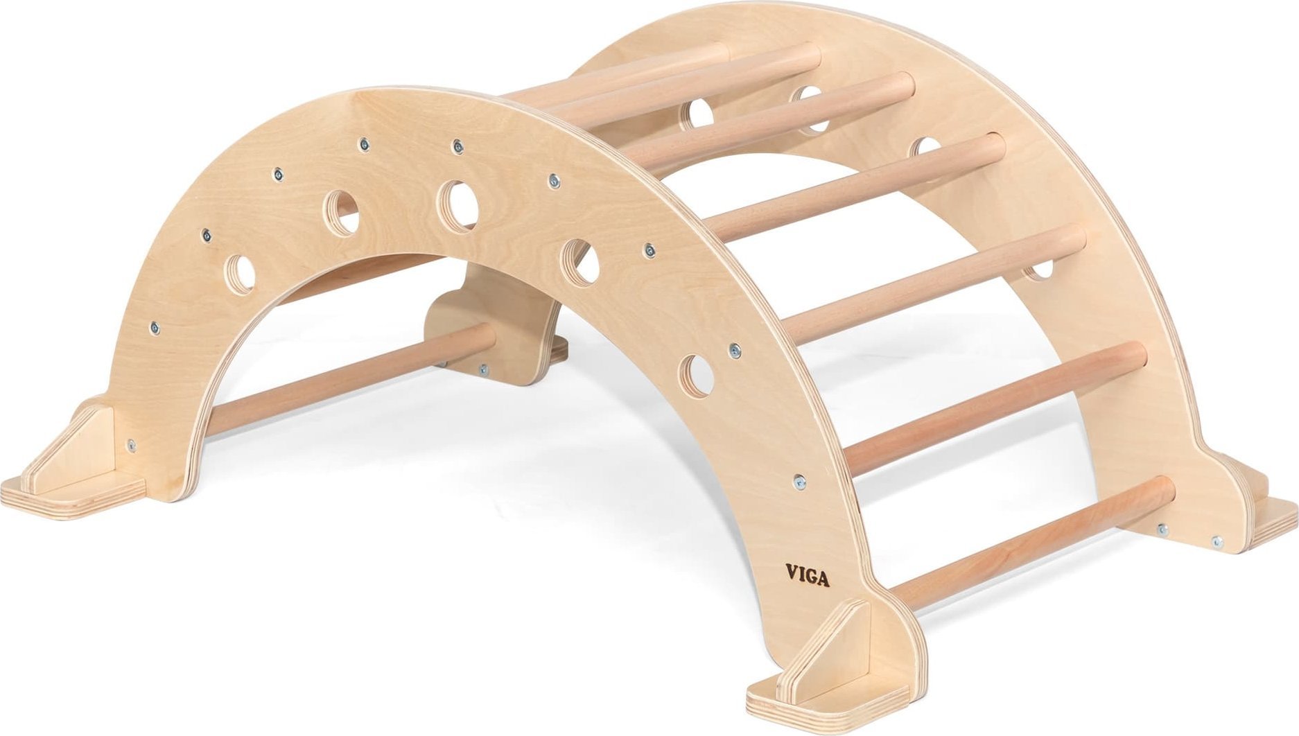 Viga Toys VIGA Drewniany Bujak Naturalny Montessori