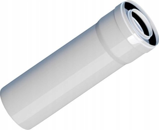 Ricom RURA PROSTA KONC PP-AL L500 DN60/100 USZCZ.
