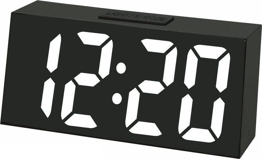 Zegarek JVD Zegar budzik LED JVD SB3628.3 z termometrem