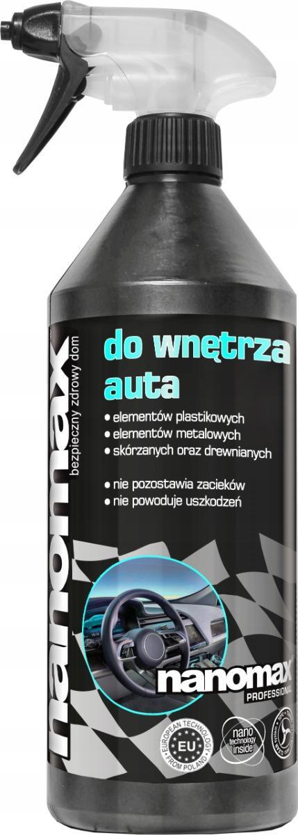 Mercator Medical Płyn do wnętrza samochodu | Nanomax |1 Litr