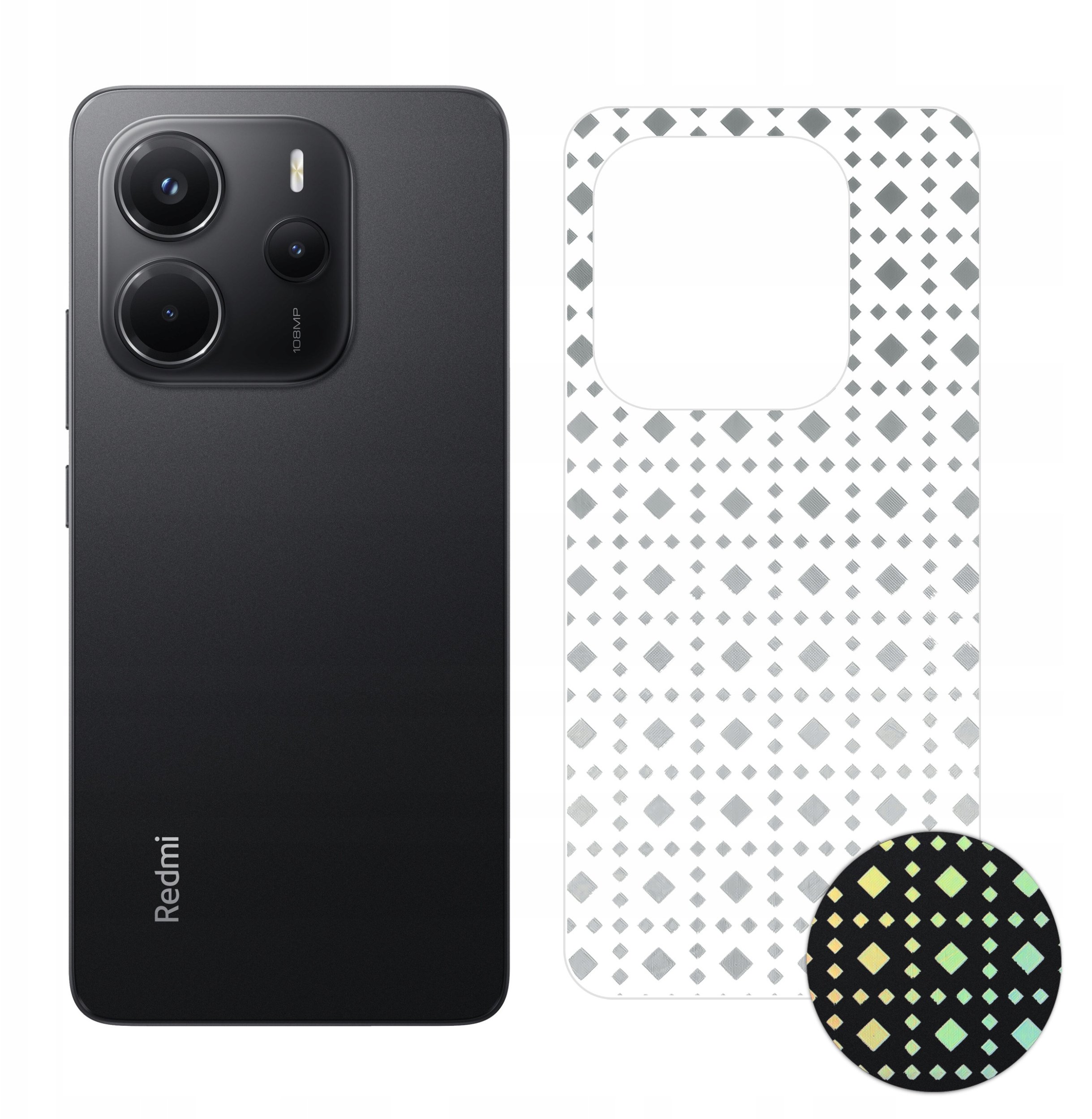 FOLIA HYDROŻELOWA OCHRONNA NA TYŁ TELEFONU WZÓR do Xiaomi Redmi Note 14 4G