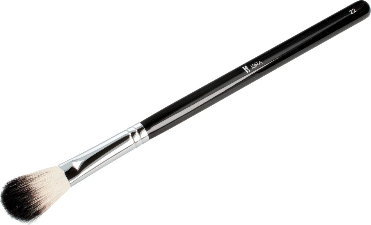 Ibra IBRA Pędzel nr 22 Goat - do konturowania i rozświetlania twarzy 1szt