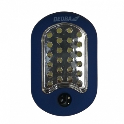 Dedra LED 24+3 owalna z bateriami L1001