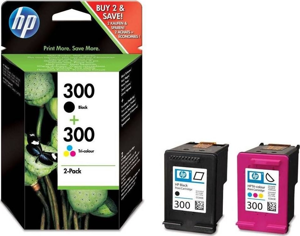 Tusz HP HP Tusz nr 300 CN637EE 2pack Black+Kolor