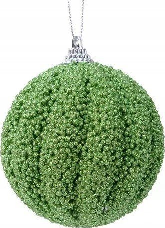 Kaemingk Bombka na choinkę nietłukąca zielona 8 cm