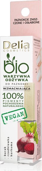 Delia Delia Cosmetics Bio Warzywna Odżywka wzmacniająca do paznokci - Burak 11ml