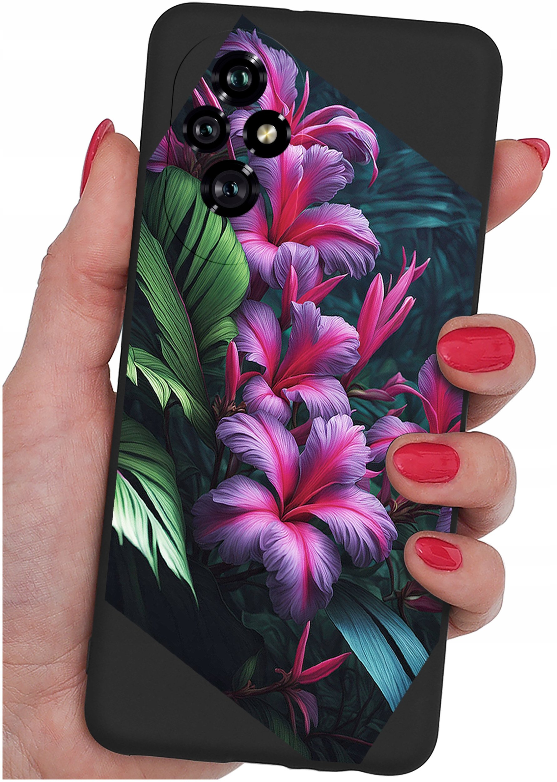 ETUI do Honor 200 5G | WZORY | SILIKONOWE MATT CASE + SZKŁO 9H