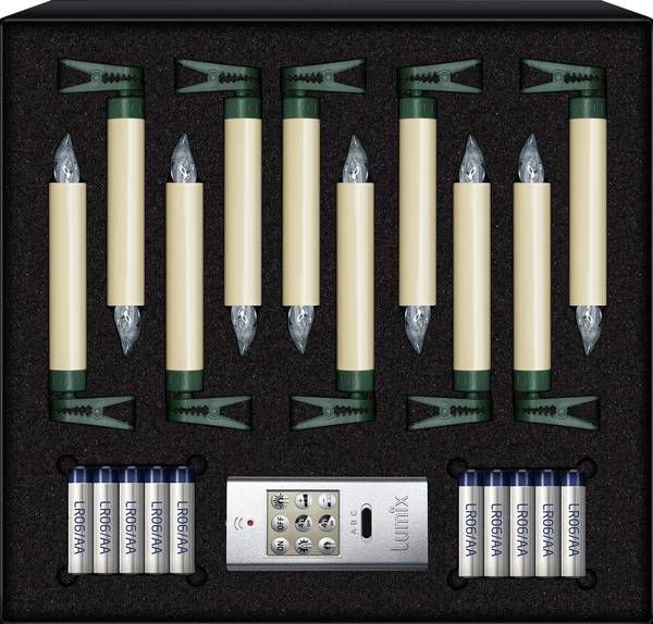 Lampki choinkowe Krinner 10 LED białe ciepłe