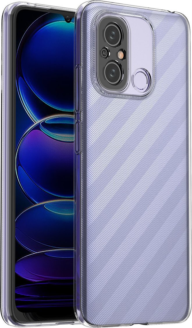 Hurtel Ultra Clear 0.5mm etui do Xiaomi Redmi 11A / Poco C55 / Redmi 12C cienki pokrowiec przezroczyste
