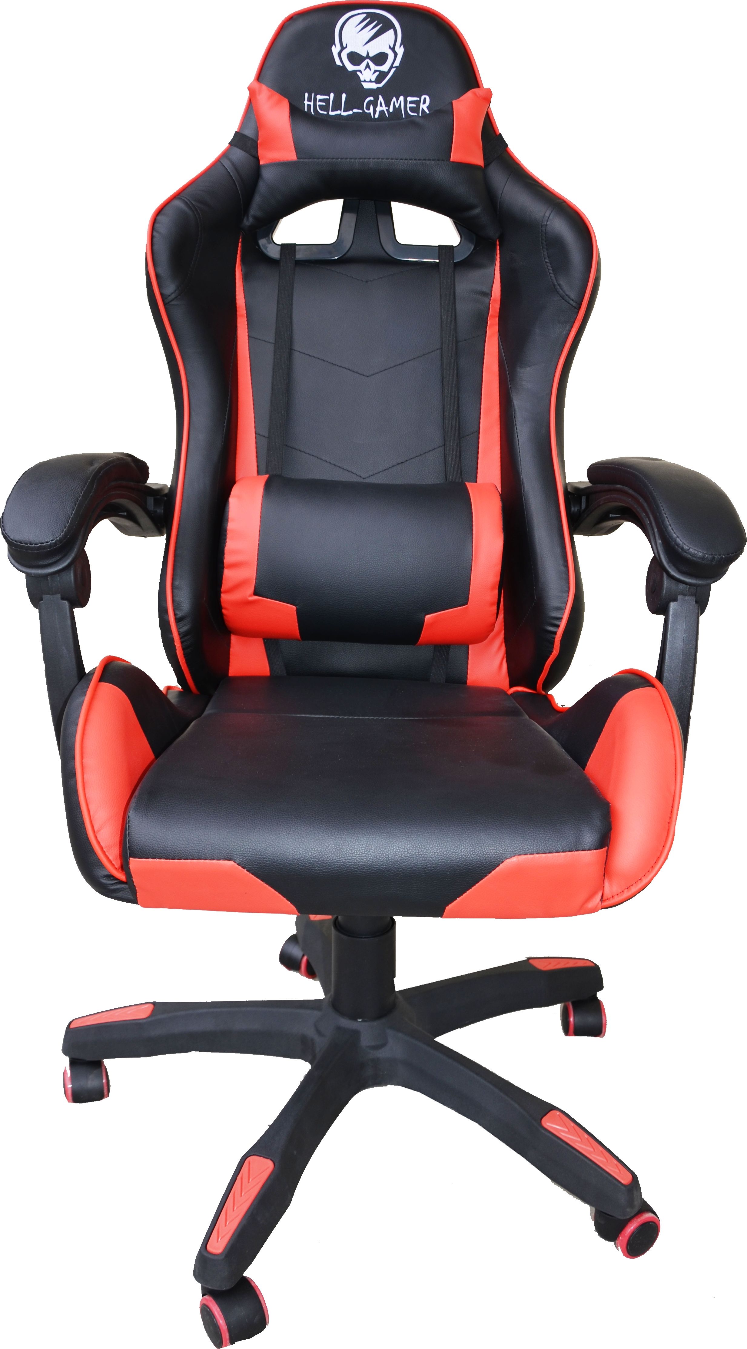 Fotel Hell-Gamer C680 czerwony