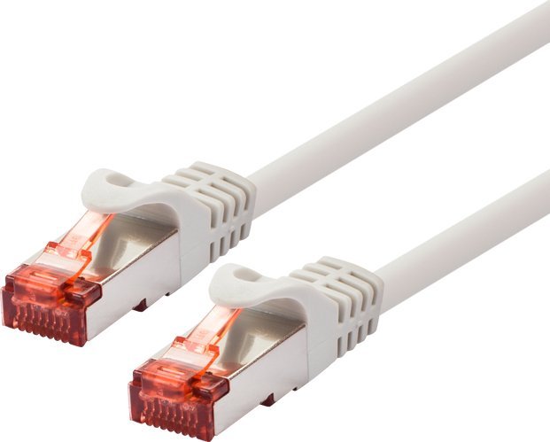 LOGON TCF66F150I kabel sieciowy Kość słoniowa 15 m Cat6a F/UTP (FTP)