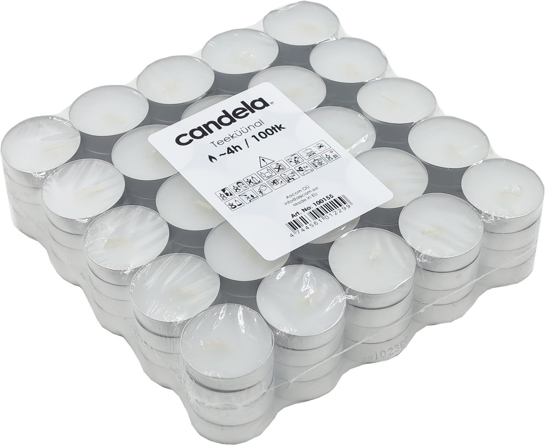 Tealight candles 100 pcs. 4744561012299