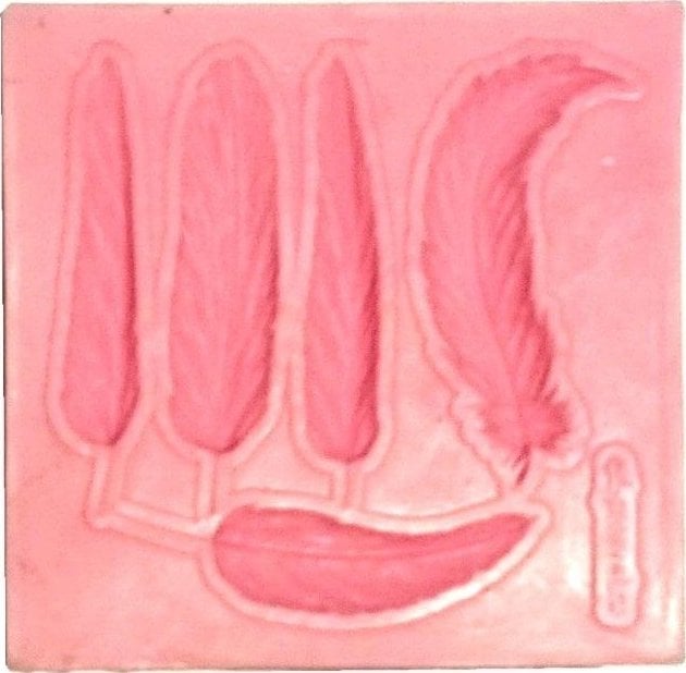 Forma silikonowa pióra 2