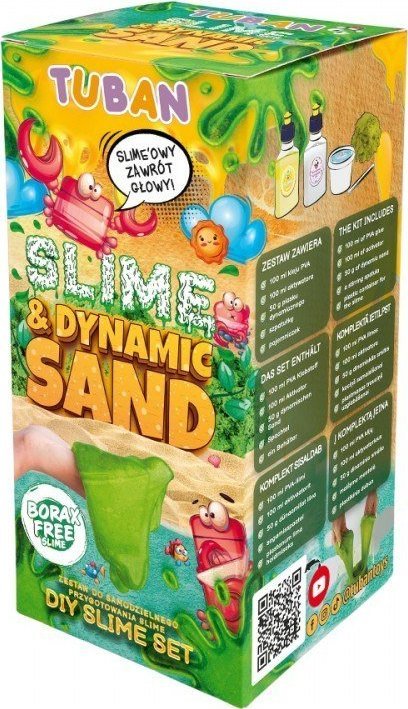TUBAN Zestaw DIY Slime i piasek dynamiczny