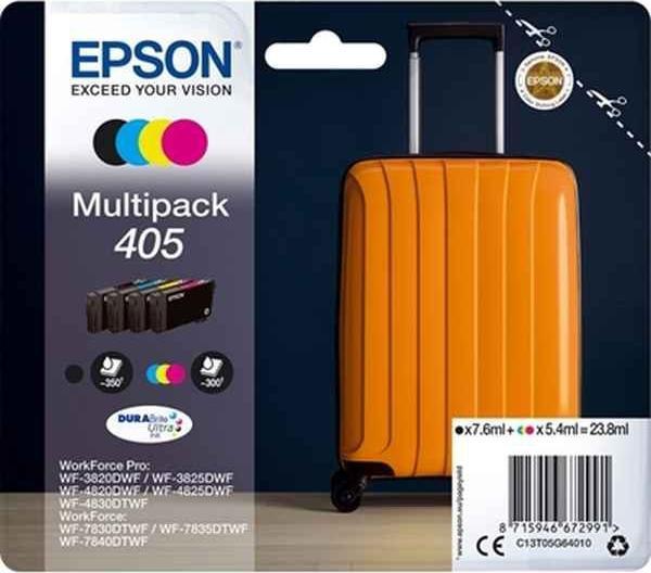 Tusz Epson TIN Epson 405 Multipack (BK/C/M/Y)