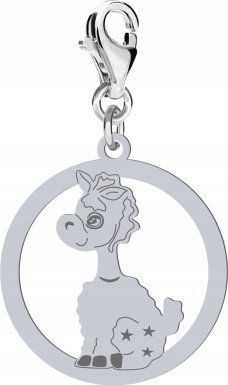 Radziszewska Jewellery Srebrny Charms CUTIE LAMA DEDYKACJA