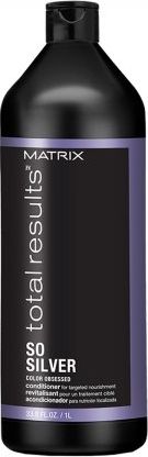 MATRIX Total Results So Silver Color Obsessed Odżywka przeciw łamaniu i matowieniu włosów Blond 1000ml