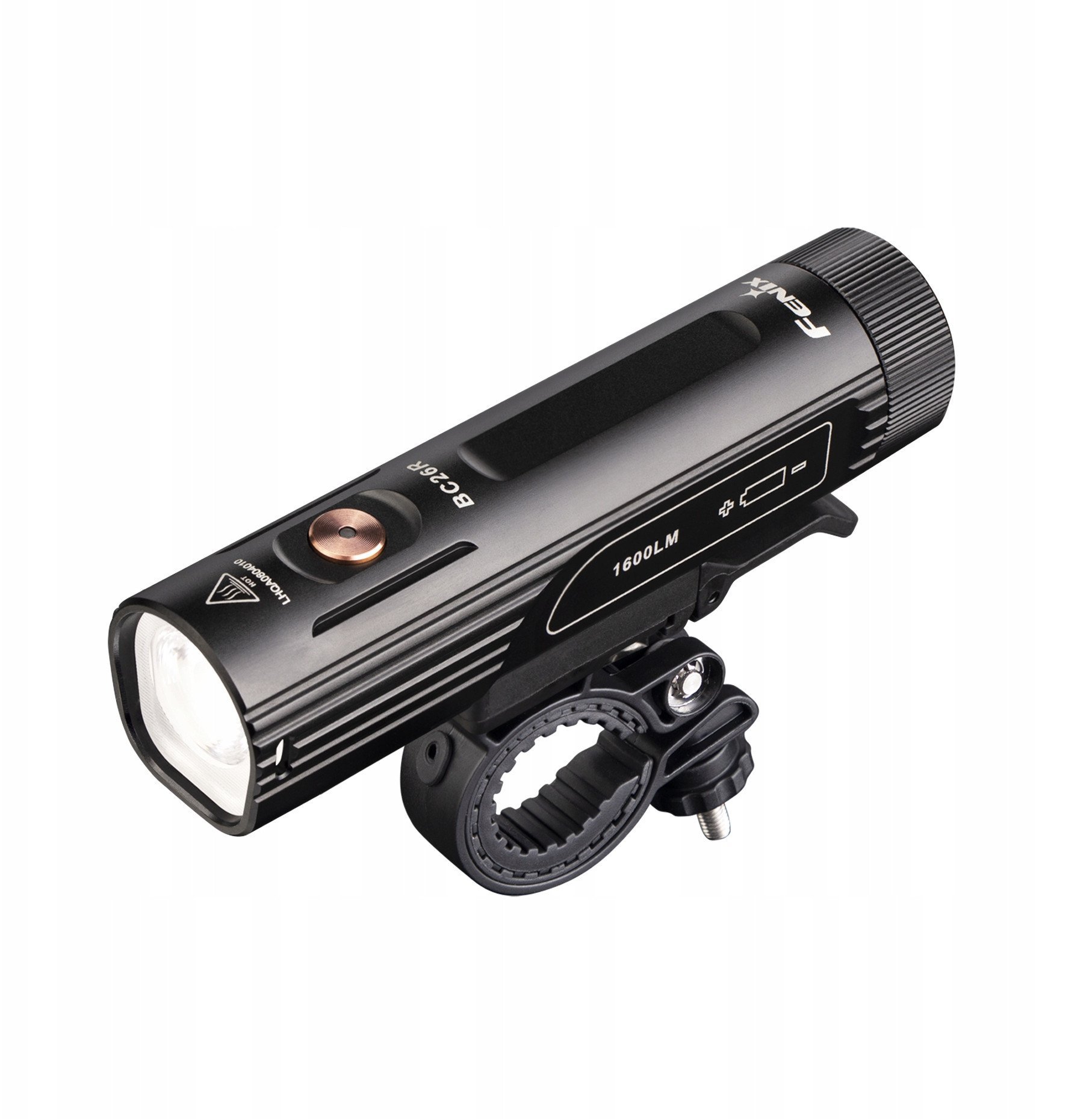 Fenix Priekinis dviračio žibintas Fenix BC26R, juodas