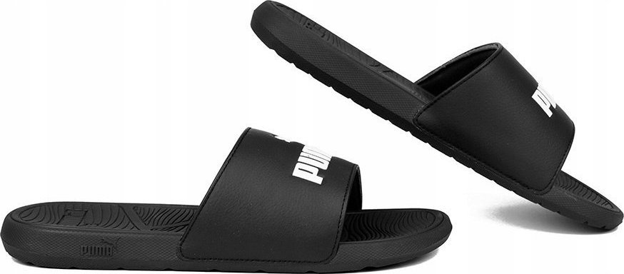 Puma Klapki męskie Puma Cool Cat 2.0 czarno-białe 389110 01 40,5