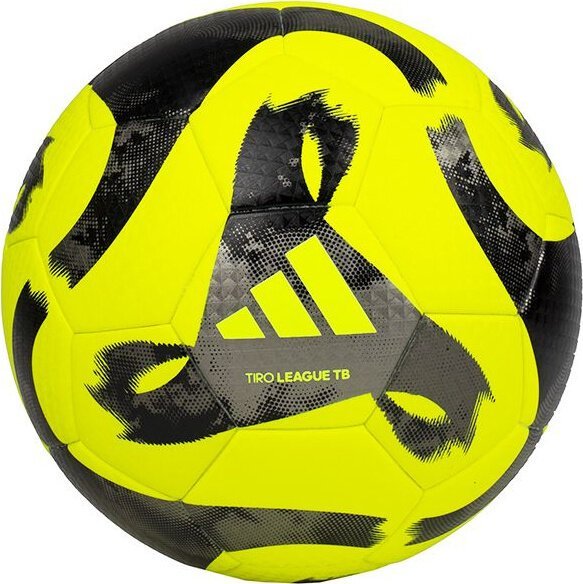 Adidas Piłka nożna adidas Tiro League Thermally Bonded żółto-czarna HZ1295 4
