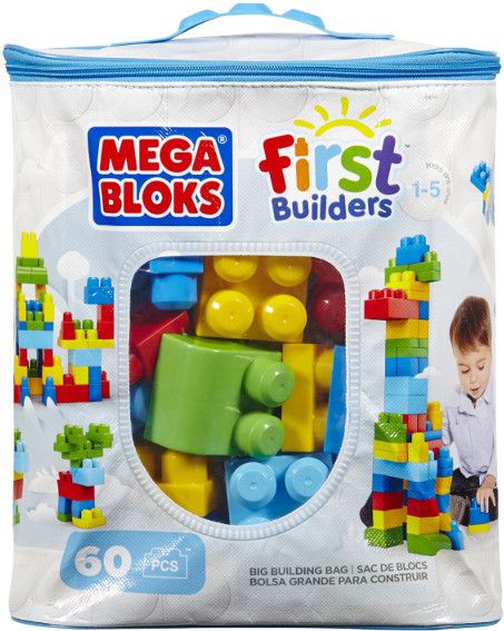 Mega Bloks First Builders - Torba Niebieska (DCH55)