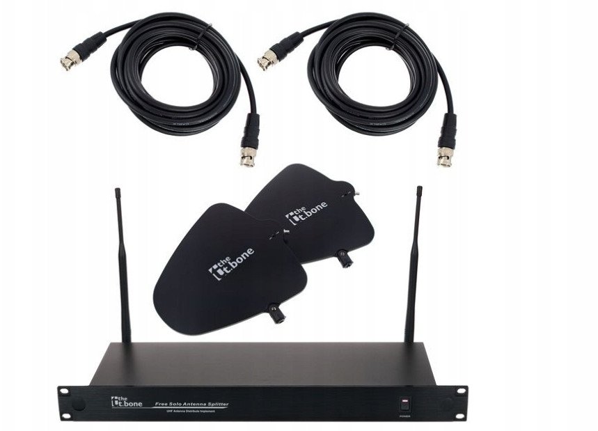 Zestaw the t.bone free solo Antenna 4-kanałowy rozgałęźnik antenowy UHF