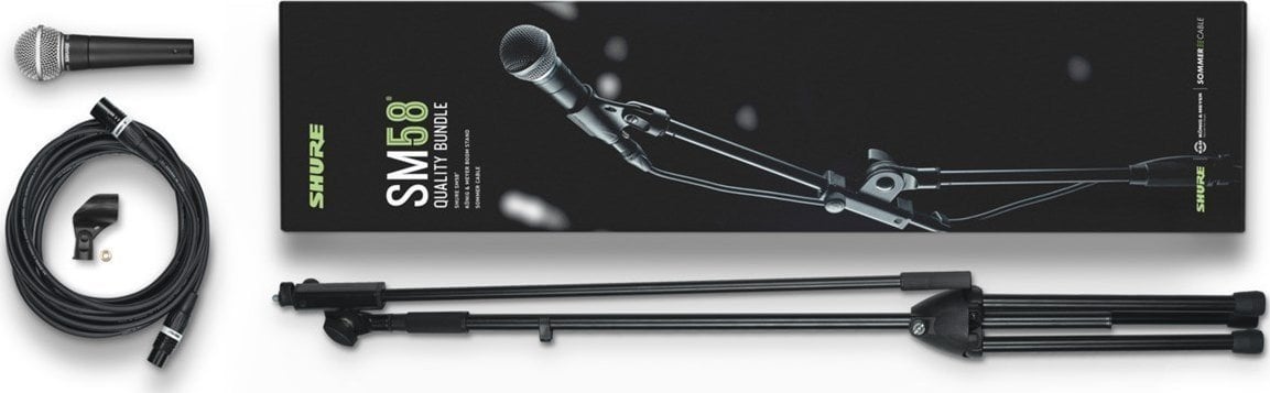 Mikrofon Shure Shure SM58-KM-SOM - Zestaw Shure Quality Bundle